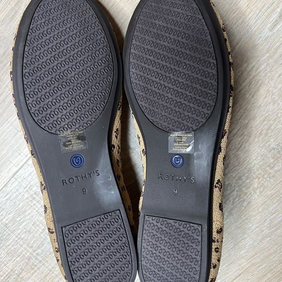 Rothy's The Flat CHEETAH SIZE 9 - Picture 8 of 11